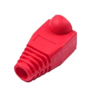 RJ connector 8P male cover rood RJ45